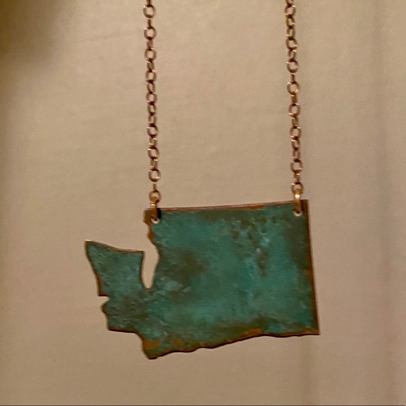 Washington State gold filled necklace - Picture 16 of 16